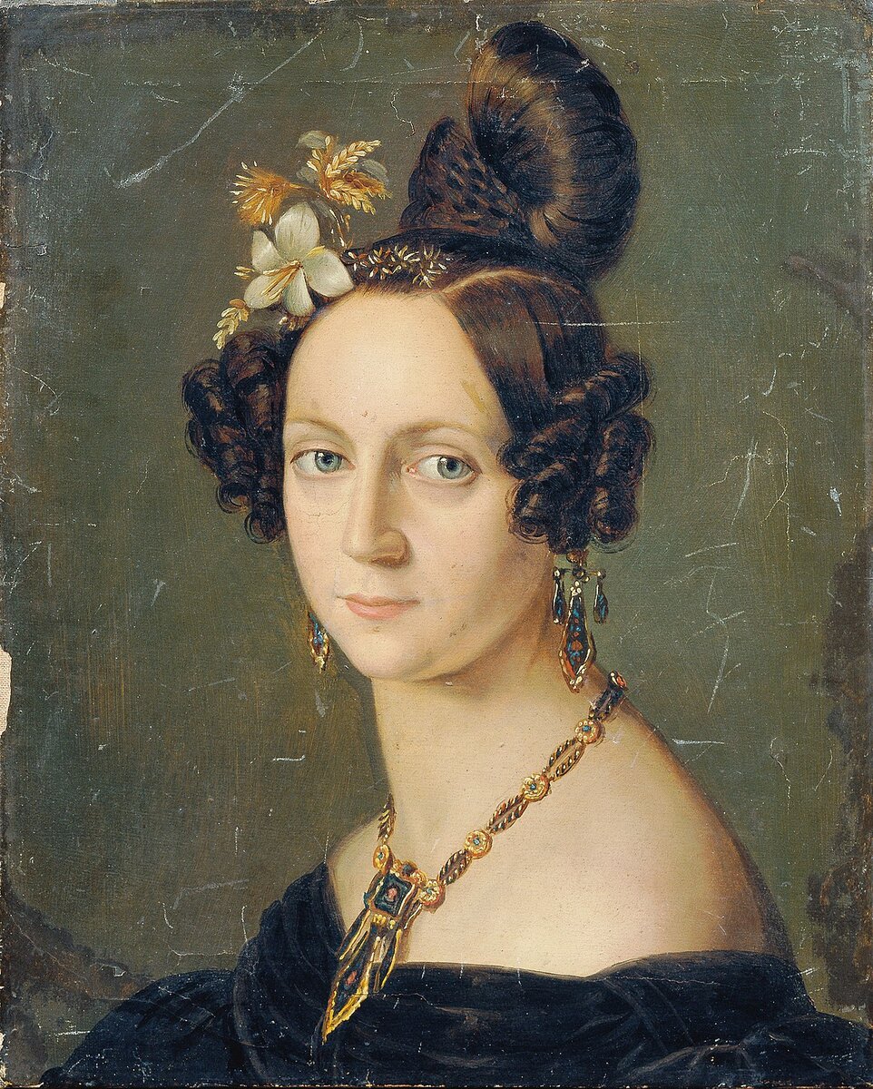 Elisabeth Josefine Rizzi-Petke, 1830-е годы.