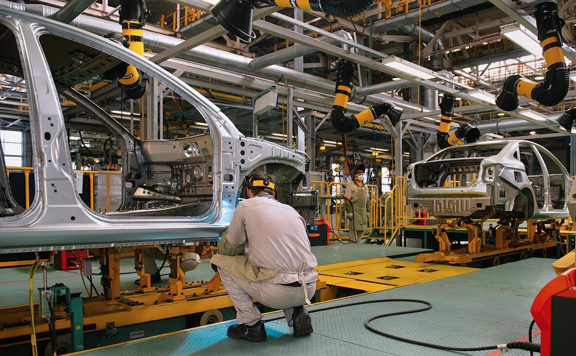 Производственная линия Lada Vesta