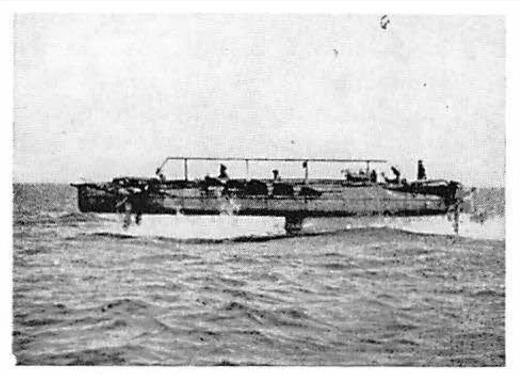    Корабль Форланини на подводном крыле – подобном тому, которое позже стало использоваться в гидрофойлахmaristepanets.ru