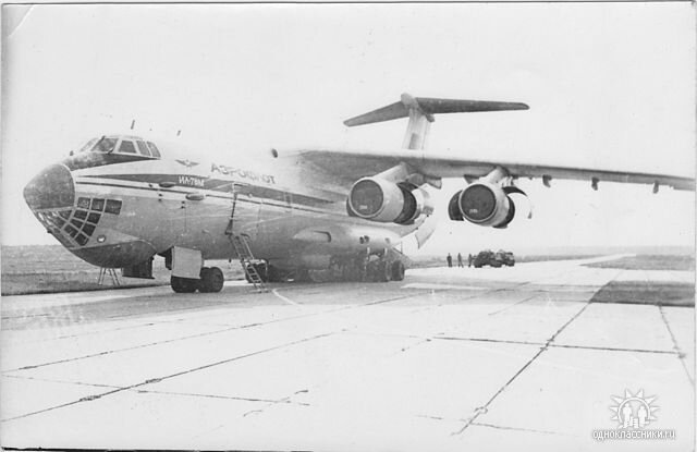 Ил-76 с которого мы десантировались в Белоруссии