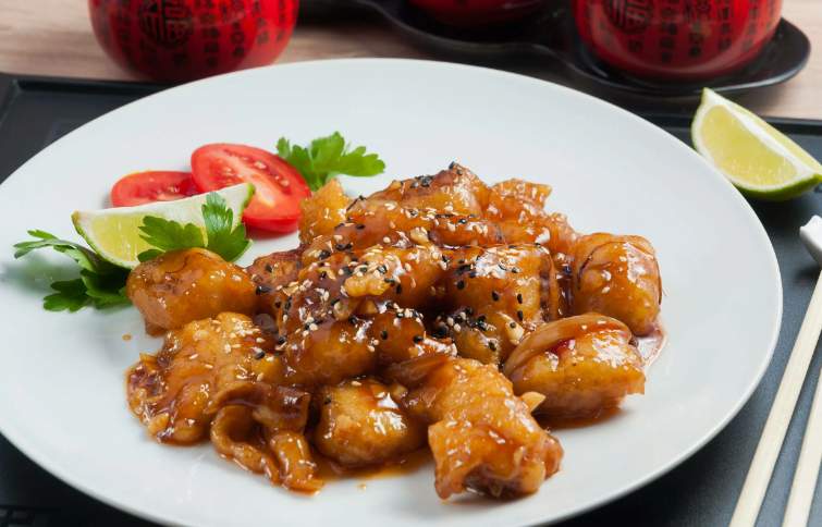 Курица под соусом терияки