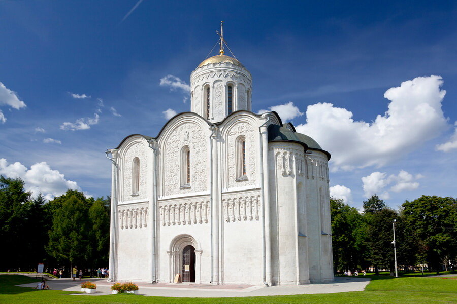 Дмитриевский собор во Владимире 1194 1197