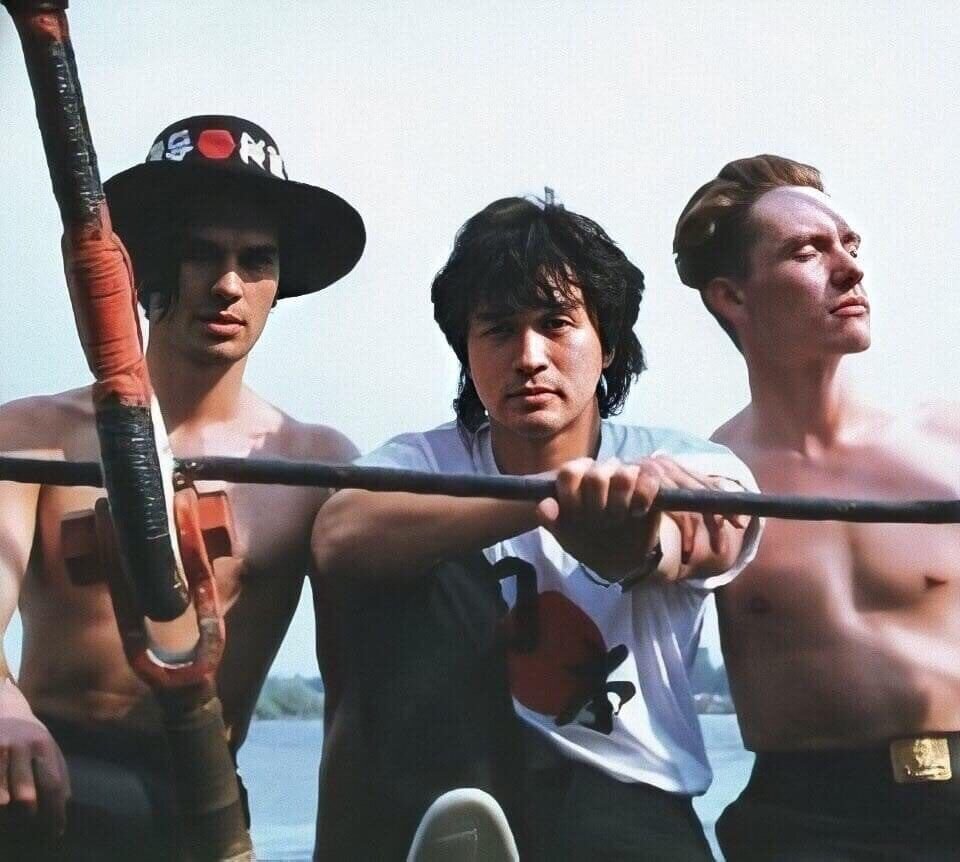 "КИНО" на паруснике "Товарищ". Херсон, 1990 год. фото из архива Г. Гурьянова