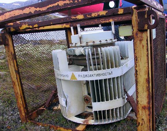 Отработавший свой срок РИТЭГ/ © bellona.ru