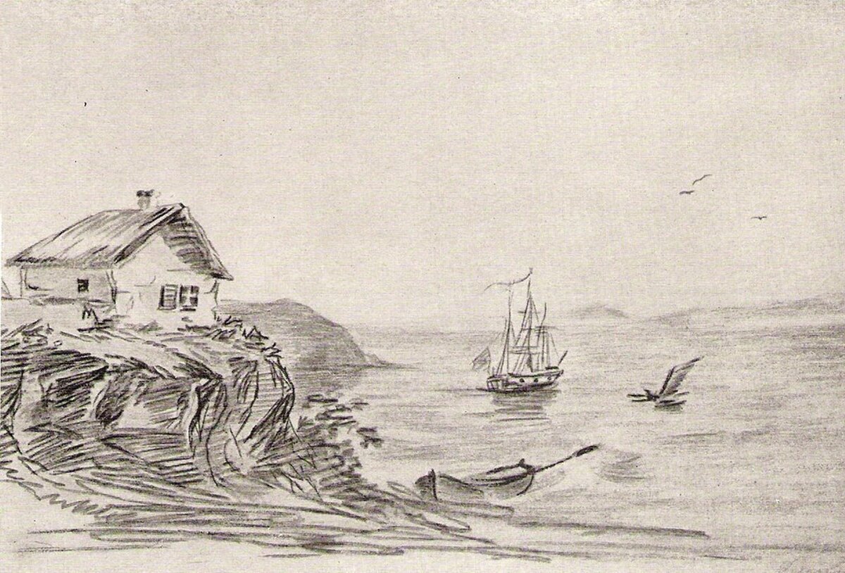 Рисунок М. Ю. Лермонтова.