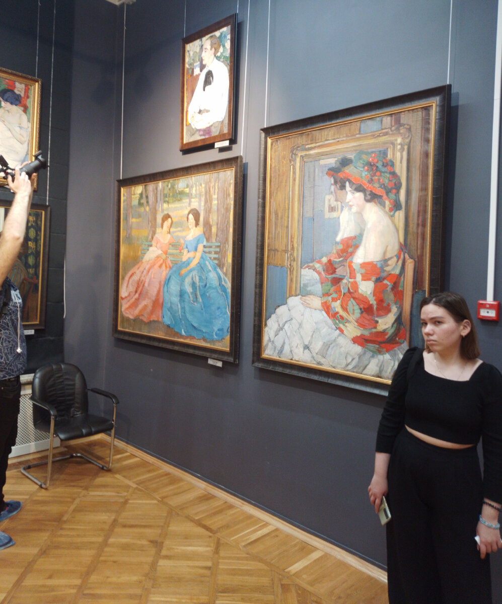 Выставка " Александр Бучкури и Елена Киселева "в Тульском музее изобразительных искусств.