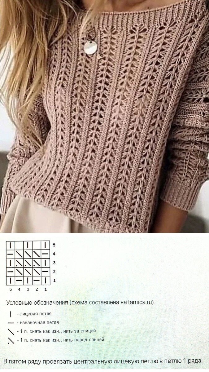 Дорогие мои рукодельницы сегодня для вас подготовила  очень большую подборку летних кофточек со схемами .-4