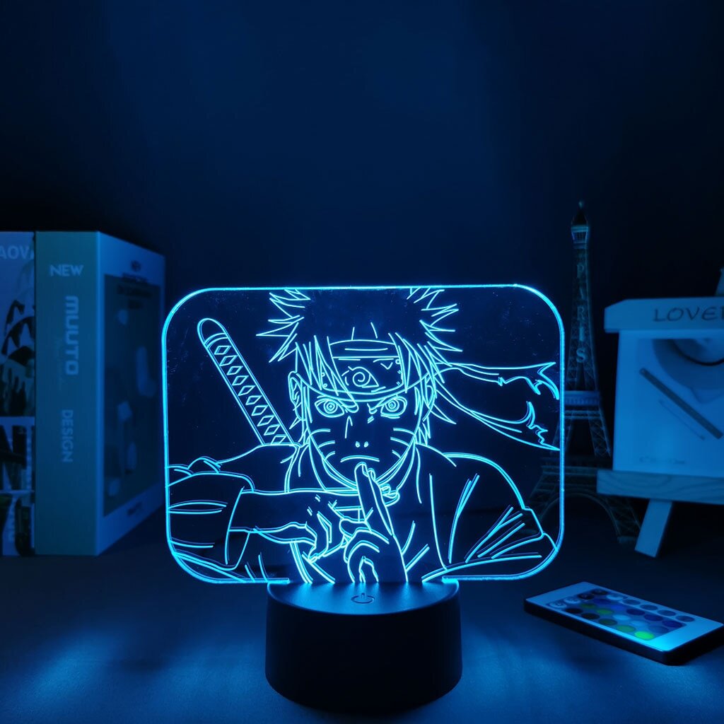 3д светильник нарутоИсточник света: Галогенные лампочки; Название бренда: PDQ; Материал корпуса: АБС-пластик; Это умное устройство: Да; Тип запуска: Touch; Происхождение: Китай; Напряжение: 5В; Тип: Атмосфера; Мощность: 0-5 Вт; Есть ли батарейки в комплекте: Нет; Форма: cartoon; Тип товара: Ночники; Входят ли лампочки в комплект: Да; Тип батареи: AA; Сертификация: ce; Сертификация: CCC; Применение: HOLIDAY.