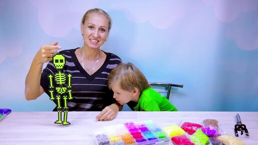 Скелет на Хэллоуин своими руками / How to make a skeleton for Halloween