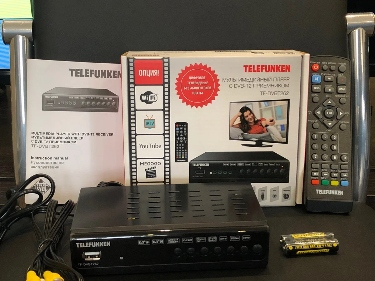 TV-тюнер TELEFUNKEN TF-DVBT232 - купить в интернет-магазине по низкой цене на Ян