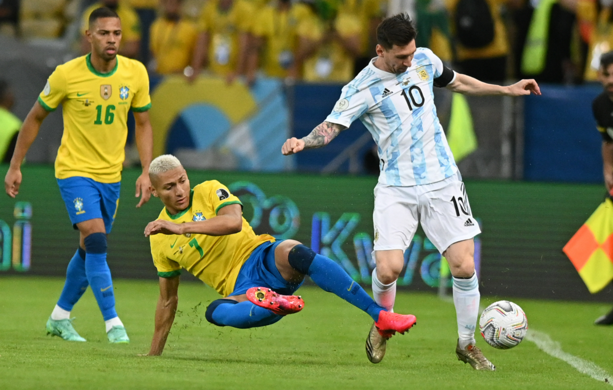Лионель Месси одержал свою главную победу в сборной в логове самого главного соперника - бразильцев. Фото: globallookpress