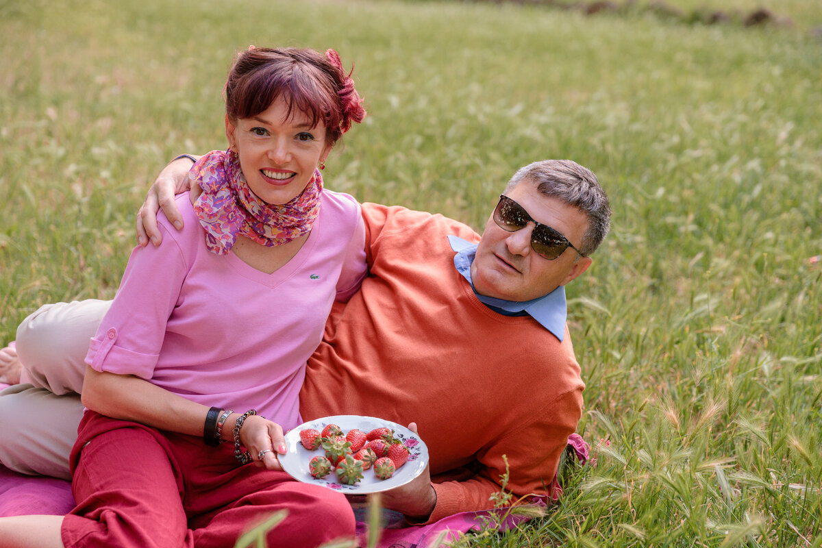 Это мы - Марина и Клод