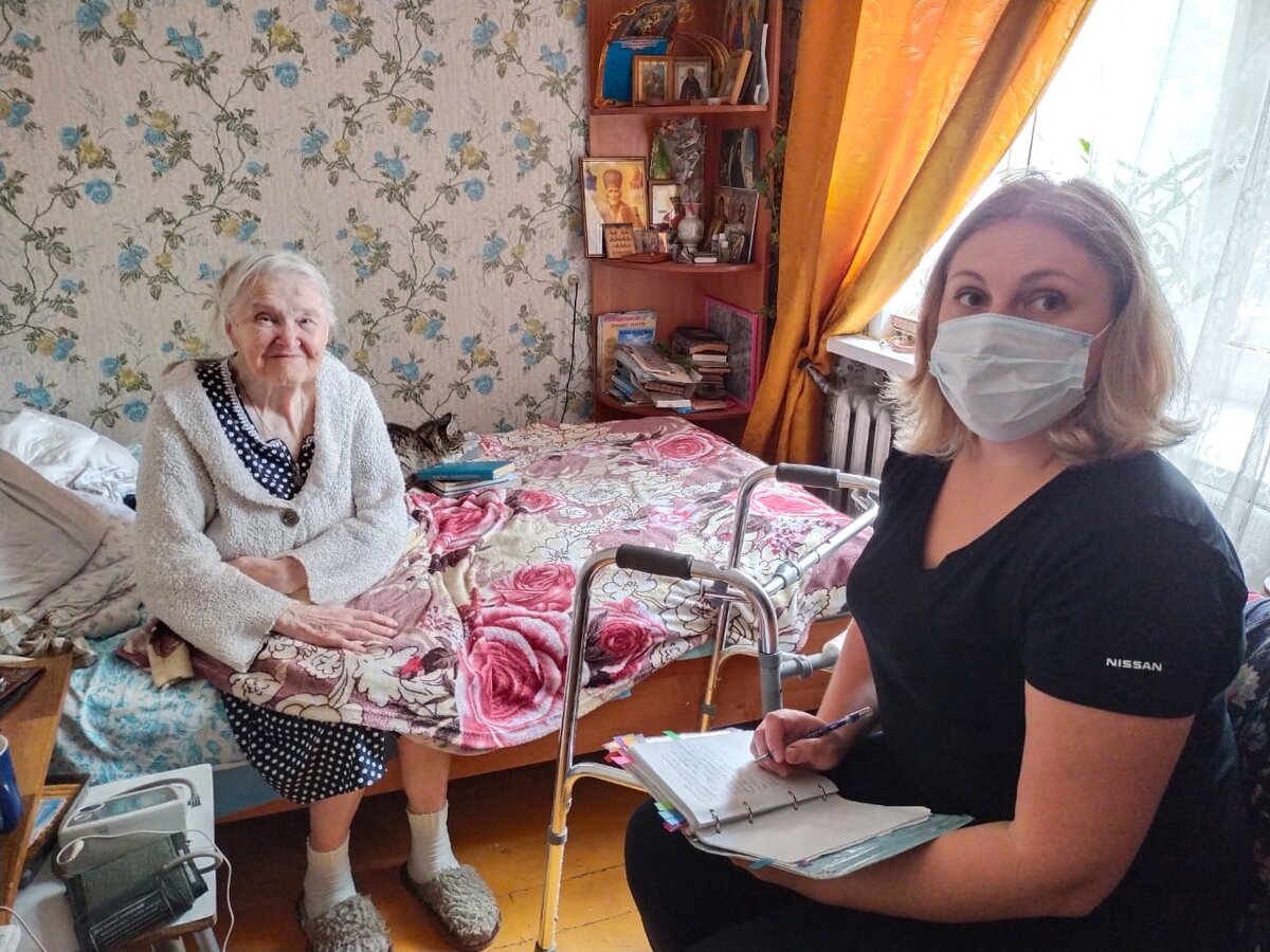 Елена Колосова с подопечной