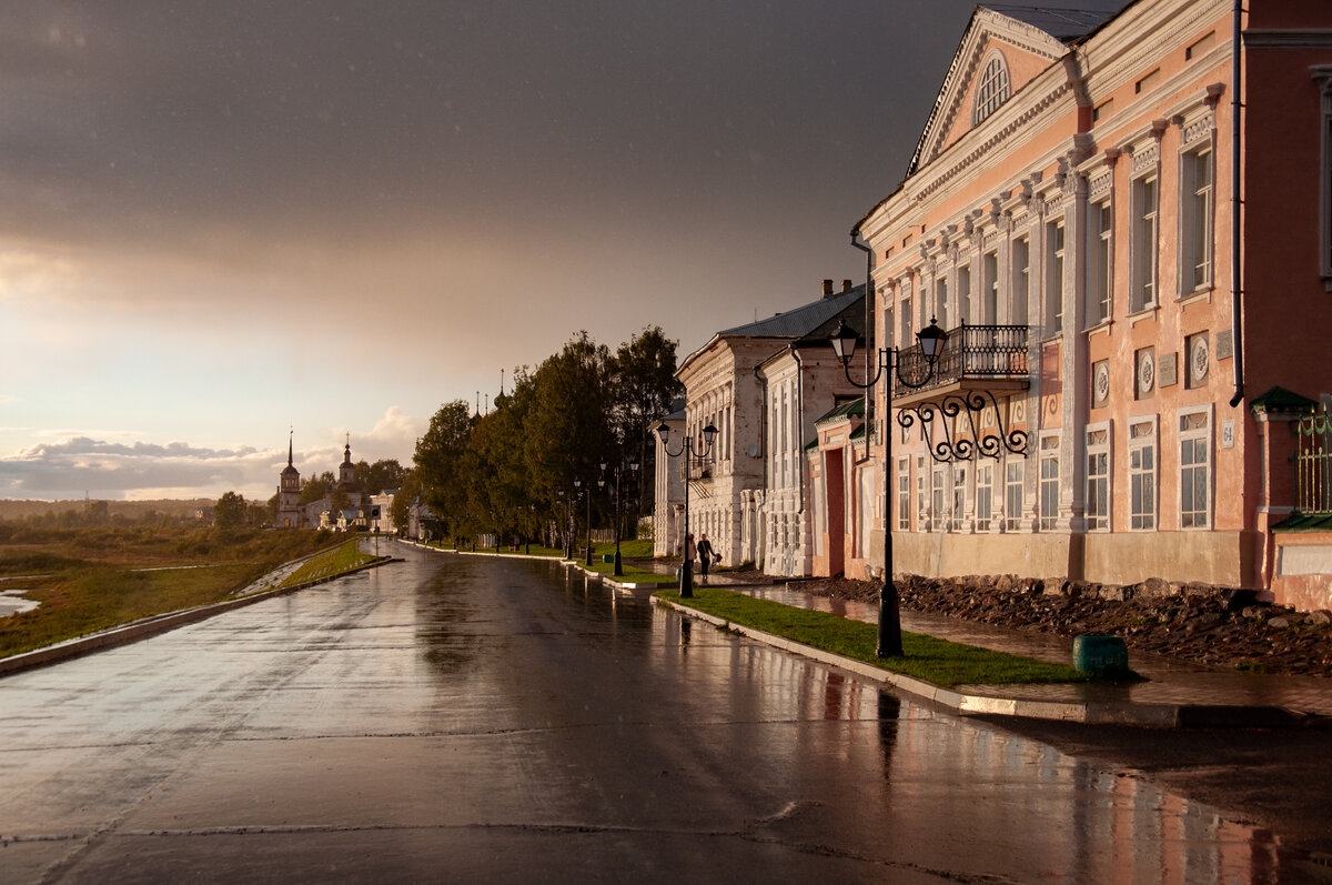 Великий Устюг набережная