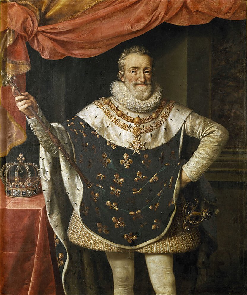 Франс Пурбус Младший  «Портрет короля Франции Генриха IV» / Палаццо Питти, Флоренция