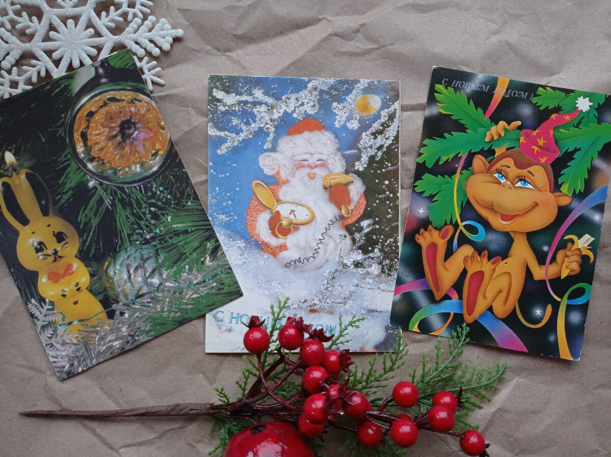 Открытки 1989-1990 гг.(Фотокомпозиции М.Анфингера, И.Дергилева, художник В.Сипаткин) Фото автора