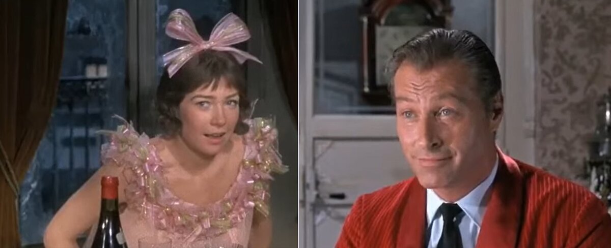 Героиня Ширли Маклейн готова превратить себя в посмешище для того, чтобы муж проявил к ней интерес. Pоль знаменитого мужа-красавчика сыграл Лекс Баркер