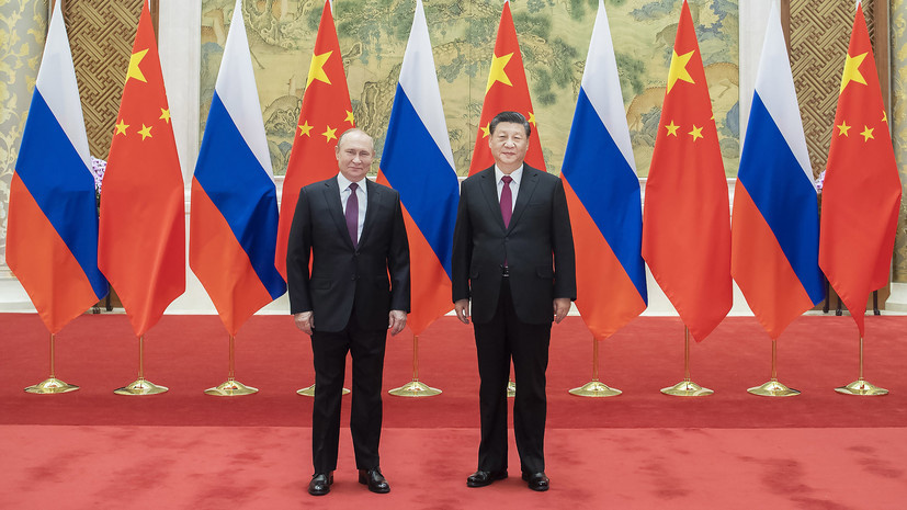 Владимир Путин и Си Цзиньпин стали самыми упоминаемыми персонами в этот день 	globallookpress.com •	© Li Tao/XinHua