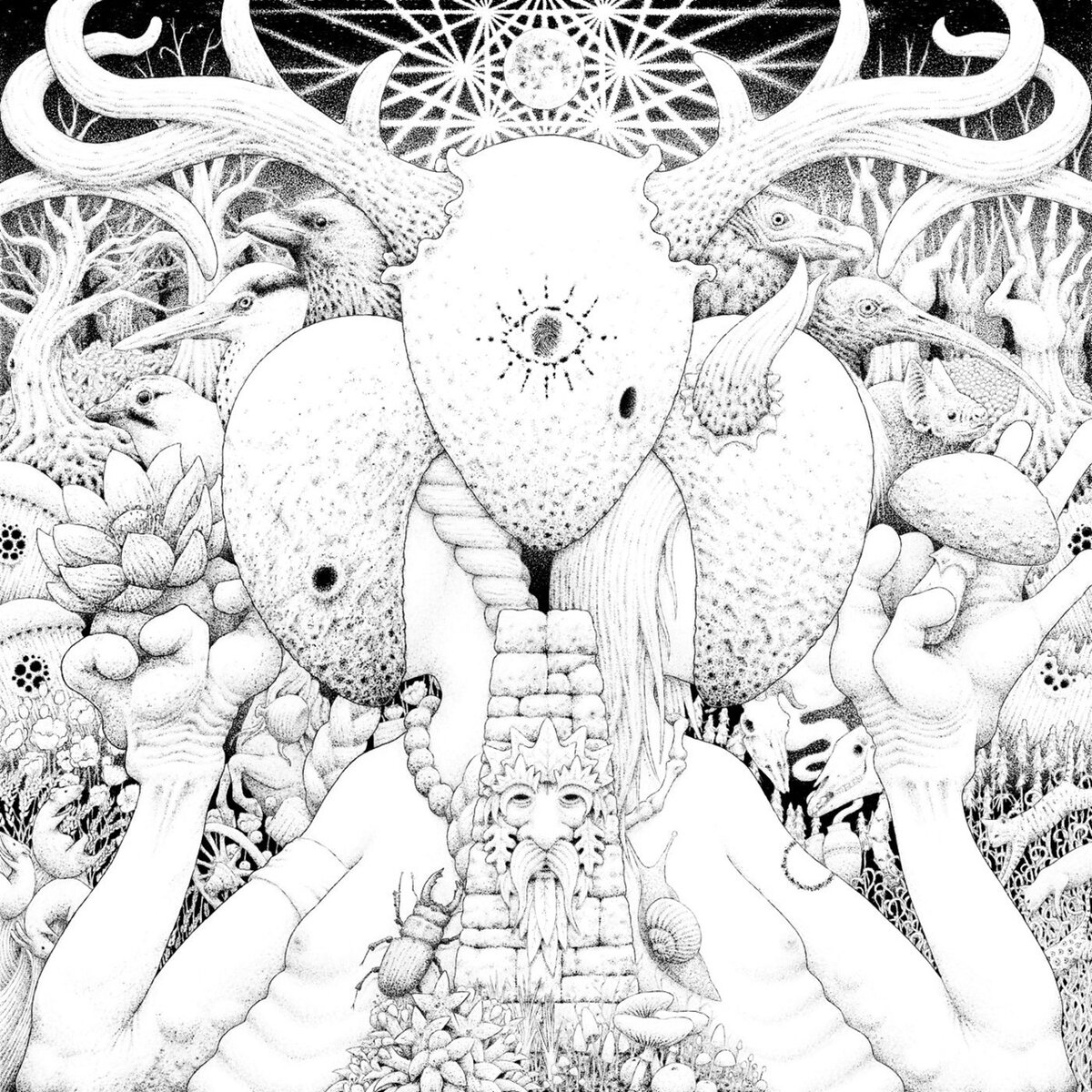 Фото обложки нового альбома английской группы.