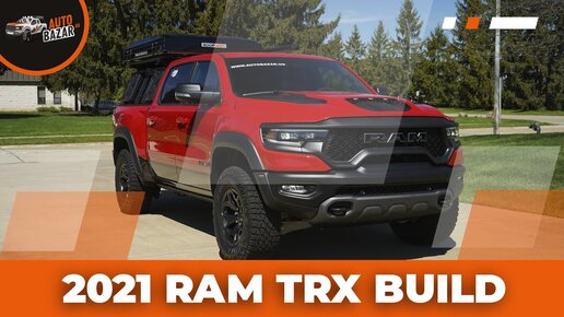 2021 RAM 1500 TRX BUILD | Leitner Active Cargo System, Roofnest Condor XL, AMP Research Power Step