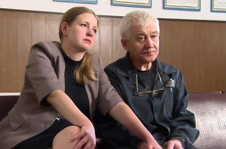 Елена Ткач с мужем