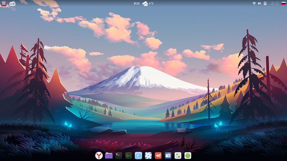 Linux Mint Debian Edition 5 с рабочим окружением Cinnamon после небольшой кастомизации!