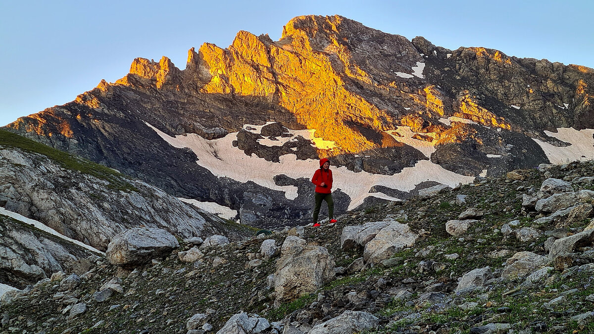 В горах Северного Кавказа