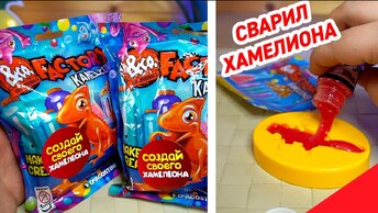 ХОЛОДЕЦ ИЗ ХАМЕЛЕОНА DeAgostini Factory & Co Kameleons  Деагостини Набор Экспериментов Сделай сам