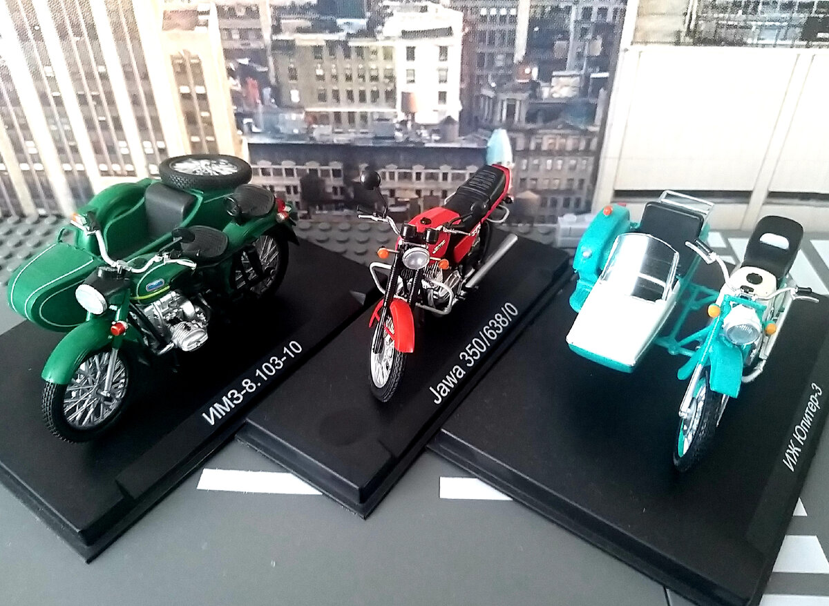 Масштабные модели Наши мотоциклы Modimio