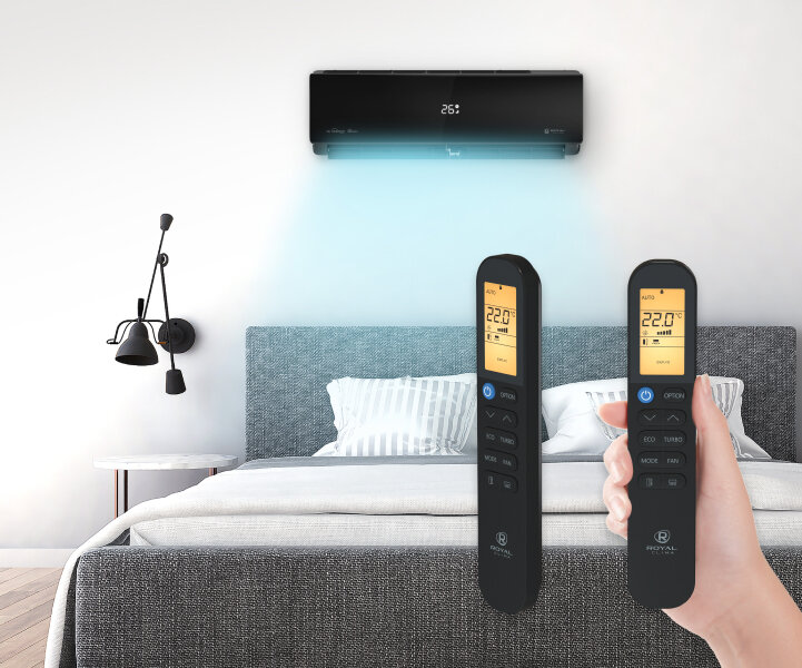 Стильный эргономичный пульт управления в черном цвете