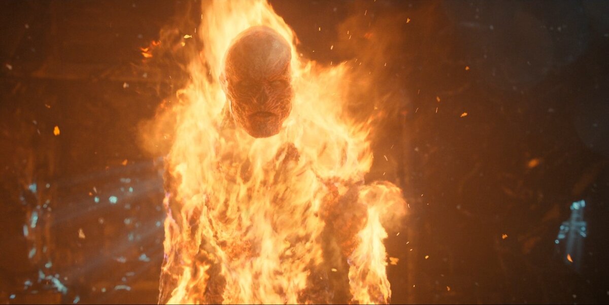 "Baby, I'm on fire... seriously!" 