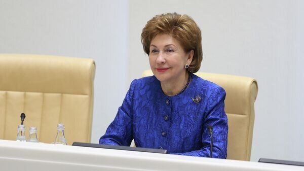    Заместитель председателя Совета Федерации РФ Галина Карелова© Пресс-служба Совета Федерации РФ