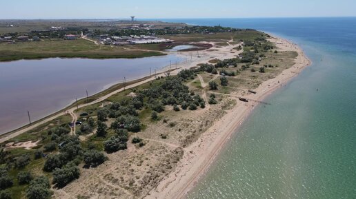 Полёт над самыми красивыми местами Западного Крыма. «Дюна Парк» в Витино и космический пляж в Молочном с Солёным озером