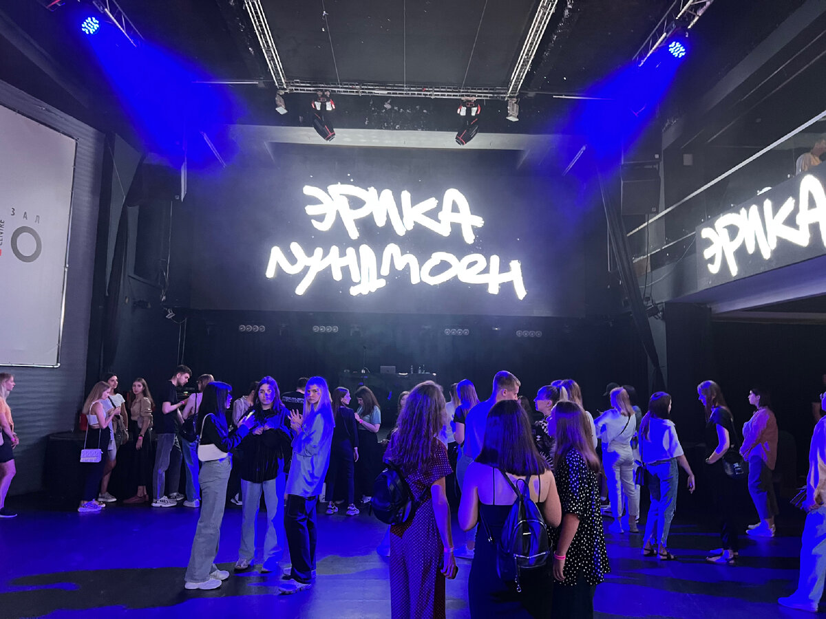 Стильная заставка - визуал артистки.