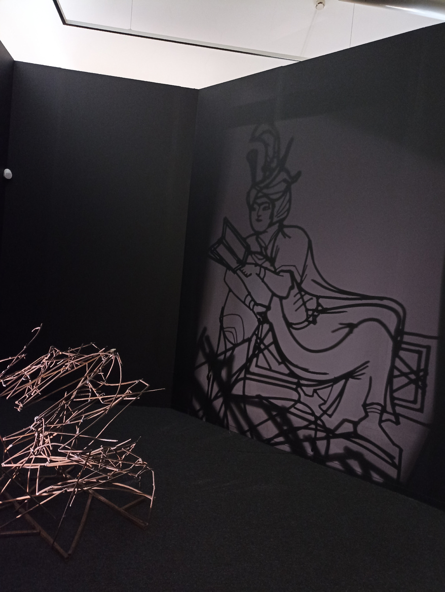 Начало экспозиции «Семь красавиц»