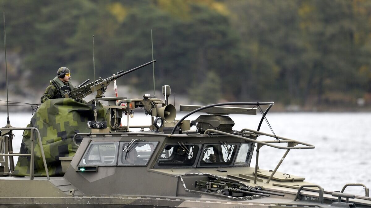    Военнослужащие вооруженных сил Швеции© AP Photo / TT News Agency/Pontus Lundahl