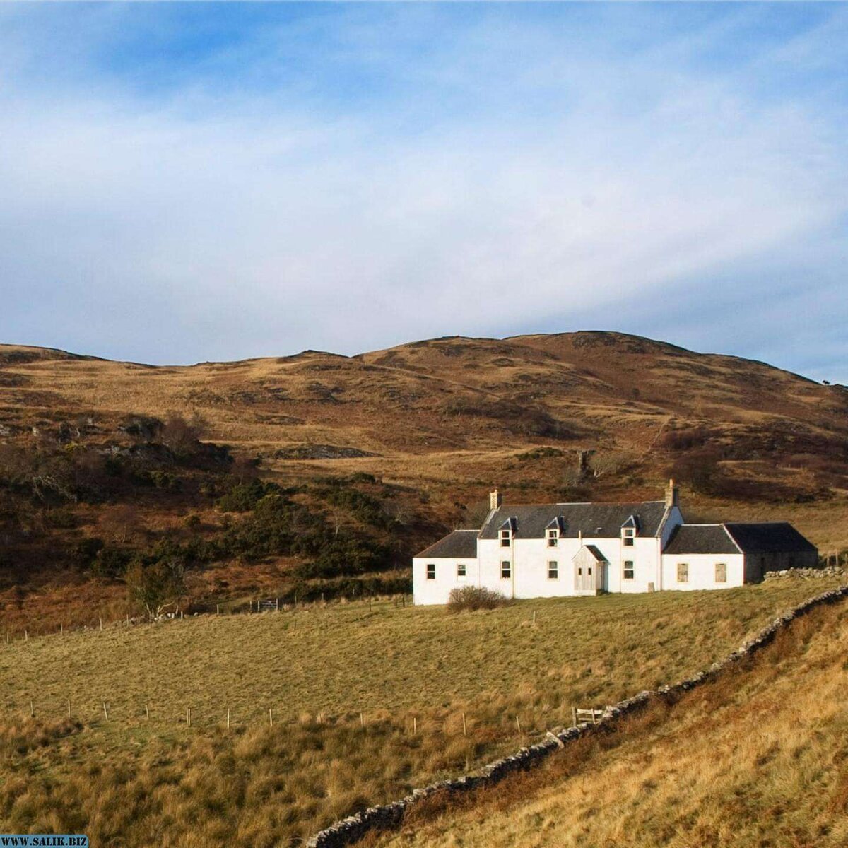 Дом Оруэлла на острове Джура