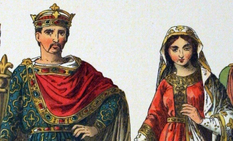 Карл Великий с Химильтрудой. https://wordyou.ru/wp-content/uploads/2020/10/f2f611c19f7ffde54aec59728cb6aff3.jpg