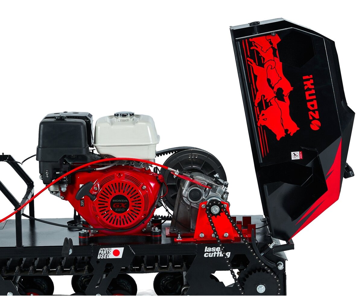 ДВС HONDA GX 13 л.с. на мотобуксировщике IKUDZO