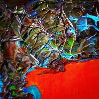 Кто? Фрагмент, холст, масло, 2016 год