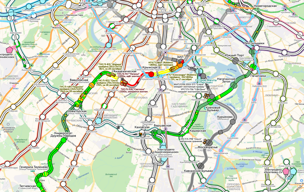 Троицкая линия метро на схеме карты москвы. Схема метро.