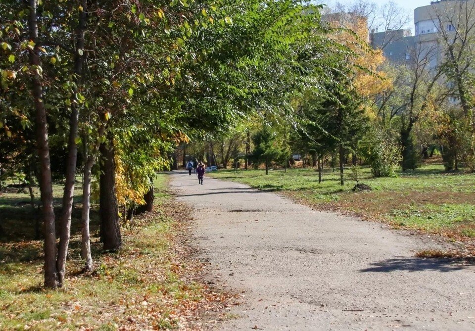     Парк в Барнауле Виталий БАРАБАШ