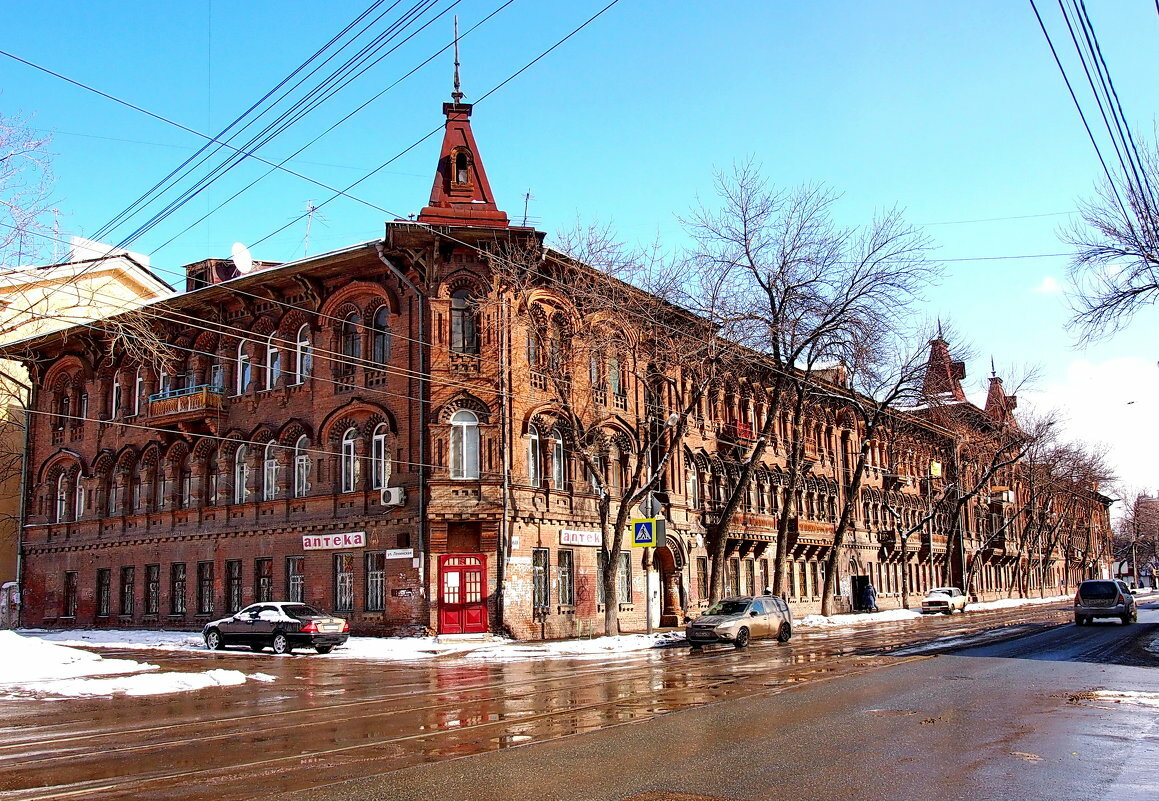 Самарские дома самара. Челышевский дом Самара Красноармейская. Доходный дом Челышева, Самара. Доходный дом Челышева Красноармейская 60. Доходный дом Челышева Самара улица Фрунзе.