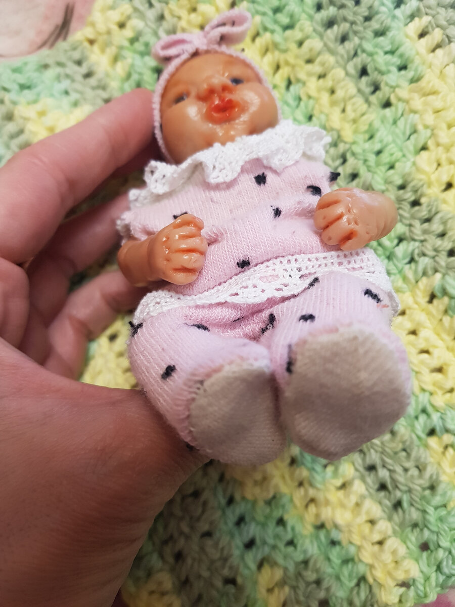 У ползуночков сделала стопики