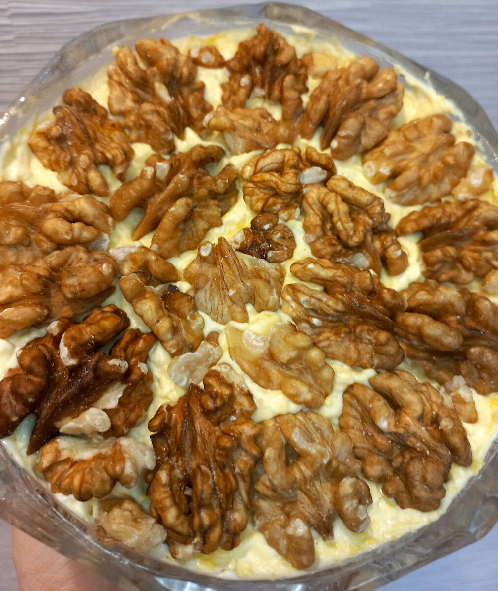 Грецкие орехи имитируют панцирь черепахи