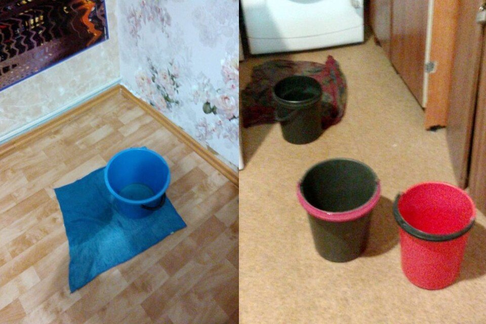     В квартирах у людей буквально идет дождь. Фото: предоставлено героями материала