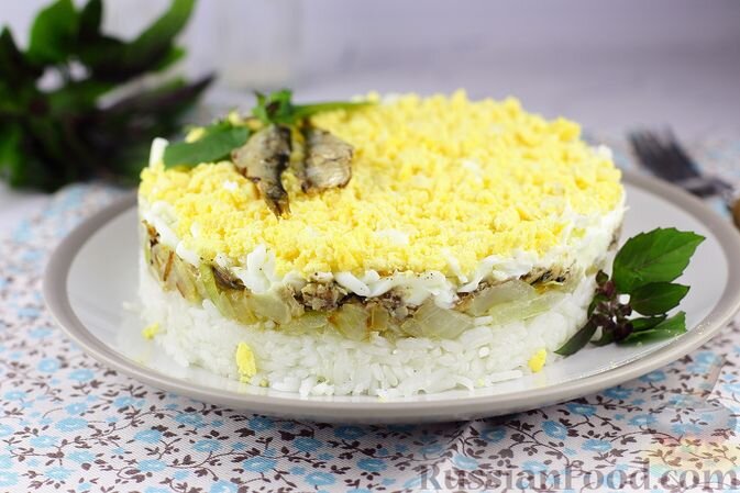 Салат по-царски с печенью и маринованными грибами – пошаговый рецепт приготовления с фото