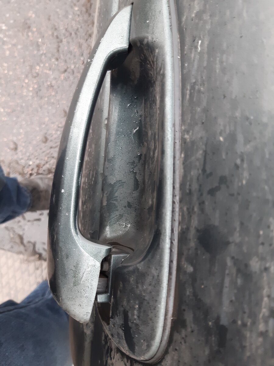 фото заклинившей ручки