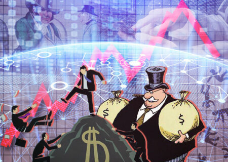    Большая часть вновь накопленных с 2020-го богатств досталась 1% населения мира