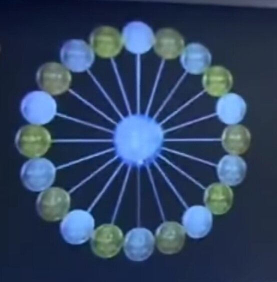 Схема ловушки для душ в этой солнечной системе непосредственно с использованием энергии планеты...